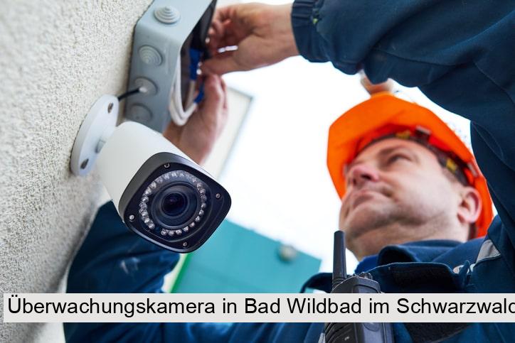 Überwachungskamera in Bad Wildbad im Schwarzwald